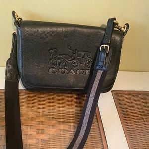 Beautiful black Coach purse.